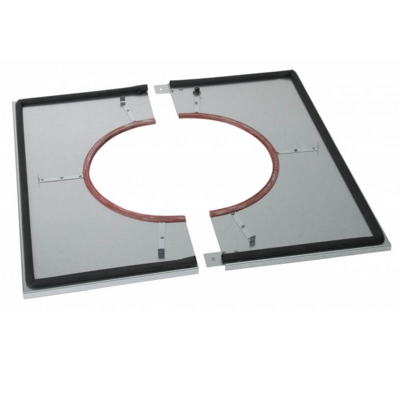 Plaque de distance sécurité étanche plafond Ø180/230 POUJOULAT - 32999120 - Maxoutil