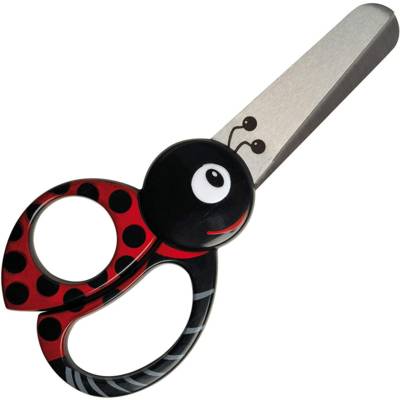 Ciseaux Enfants Coccinelle 13 cm droitiers et gauchers - FISKARS