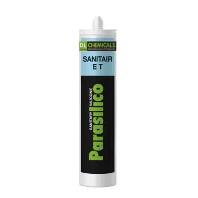 Parasilico Sanitaire et Caoutchouc de silicone (300 Ml) - Blanc - DL CHIMICAL - 105456 - DL CHEMICALS