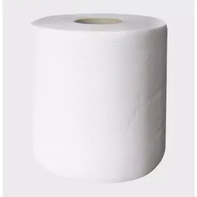 Lot de 6 Bobines Maxi dévidoir central CRISTAL HYGIENE blanc 2 plis gaufré Ecolabel - P1540000