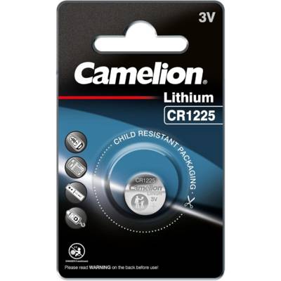 Pile Bouton Lithium CR1225 3V - CAMELION