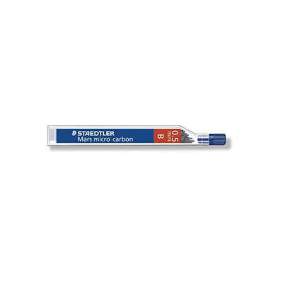 Etui de 12 mines "Mars micro carbon" 0,5 mm B - STAEDTLER
