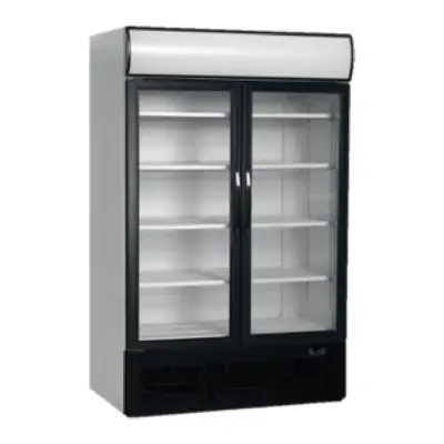 Vitrine froid positif 2 portes battantes - Reconditionné - FSC1200H - Tefcold