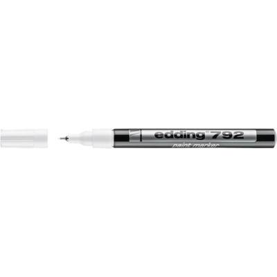 Marqueur Peinture 792 Blanc Pointe Extra-Fine 0,8 mm - EDDING