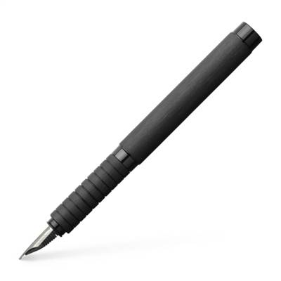 Stylo plume Essentio Aluminium Noir Plume Fine - FABER-CASTELL