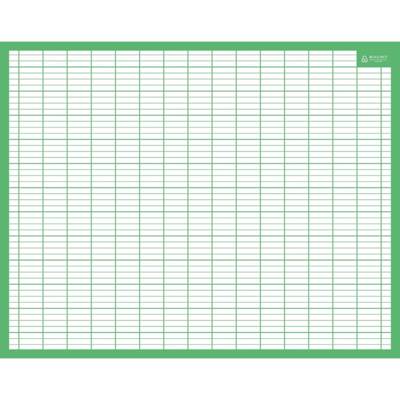 Ardoise rigide effaçable à sec "Quadrillage Seyes Mini" 21 x 26,5 cm - BOUCHUT