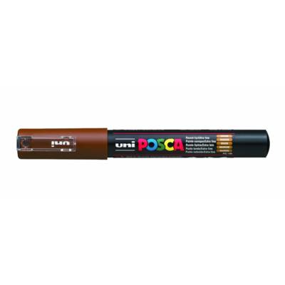 Marqueur pointe conique extra-fine pc1mc 0,7 - 1mm marron - POSCA