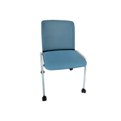 Chaise à roulettes Haworth Lively Bleu/Bleu/Bleu DAMIEN - OCCASION