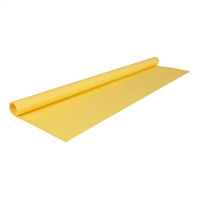 Kraft couleur 65g,rl 3x0,7m Jaune citron - jaune citron - CLAIREFONTAINE