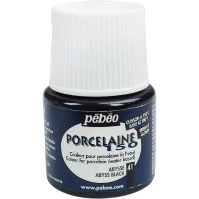 Flacon 45 ml Peinture P150 Porcelaine Coloris Abysse - PÉBÉO