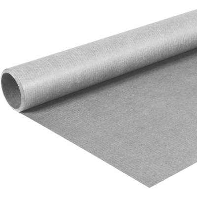 Rouleau Papier Cadeau Kraft Vergé 10x0,7m gris - CLAIREFONTAINE