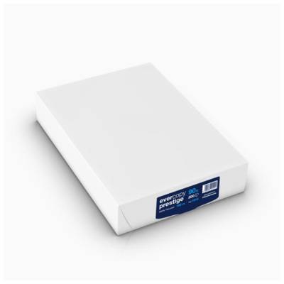 Ramette 500 Feuilles Papier Prestige 100% Recyclé A4 90g Blanc 160CIE - CLAIREFONTAINE