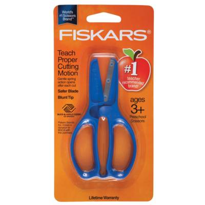 Ciseaux Squeezers 11 cm pour enfants +3 ans droitiers ou gauchers - FISKARS