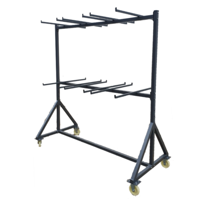 Chariot pour chaises pliantes 2 rangées - JAD Groupe