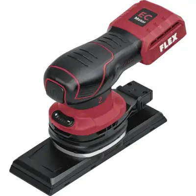 Ponceuse orbitale sur batterie compacte avec réglage de la vitesse de rotation 18 V - FLEX - sans batterie, ni chargeur - 534435