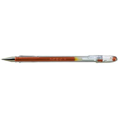 Stylo gel G-1 point fine 0,5mm tracé 0,3mm rouge - Pilot