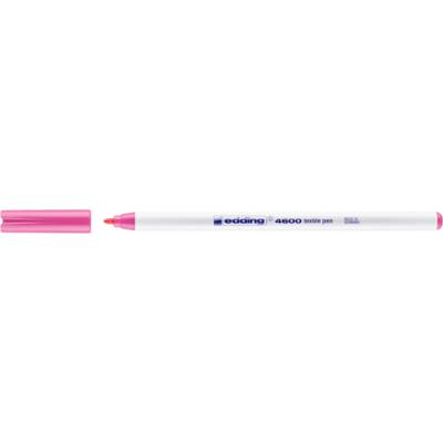 Feutre pour textiles 4600 rose 1 mm - EDDING