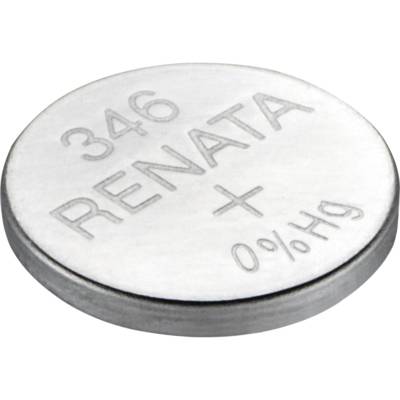 Pile bouton Silver Oxyde 346 / SR712 SW 0% mercure - RENATA