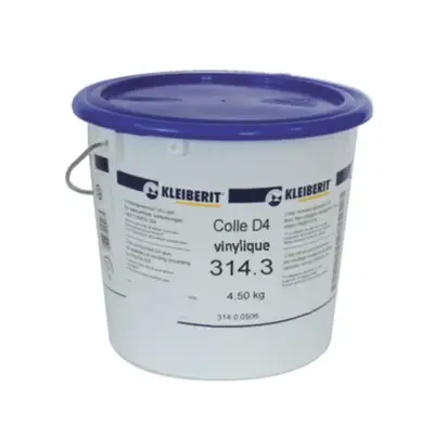 Colle vinylique D4 monocomposante KLEIBERIT 314.3 - seau 4,5kg - 314.3.0567 - KLEIBERIT CHIMIE SARL