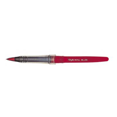Recharge Pour feutre Plume MLJ20 Rouge - PENTEL