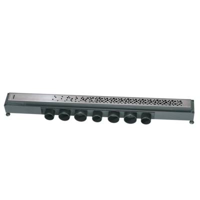Caniveau VENISIO avec grille inox brossé - Gedimat - WIRQUIN