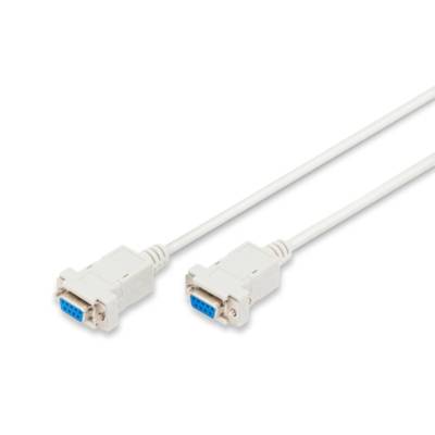 Câble Null-Modem connection D-Sub9 F/F 3 m - DIGITUS