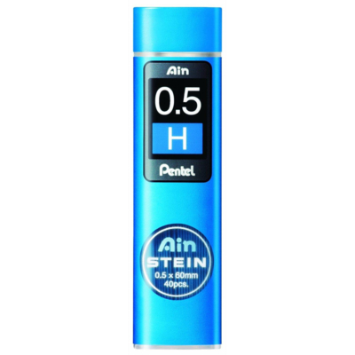 Etui de 40 mines 0,5 mm AIN STEIN C275 dureté H - Pentel