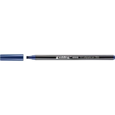Feutre calligraphie 1255 bleu acier (5.0) 5 mm - EDDING