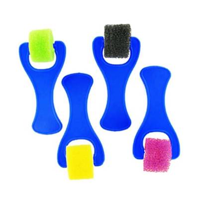 Lot de 4 rouleaux mousse à crépir en 25 mm (4 formes différentes de mousse) - CLÉOPÂTRE