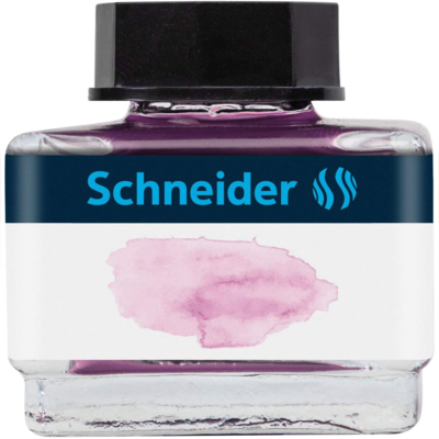 Flacon en verre 15 ml Encre liquide pour stylo plume Pastel Lilas - Schneider