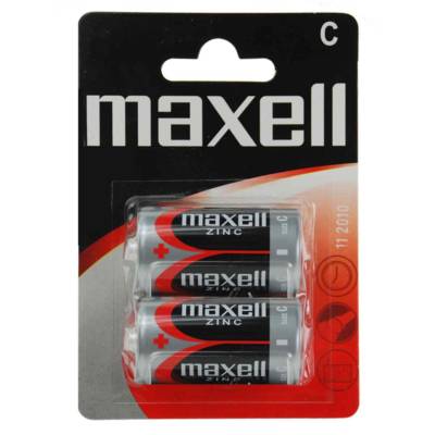 Pack de 2 piles Baby C - MAXELL