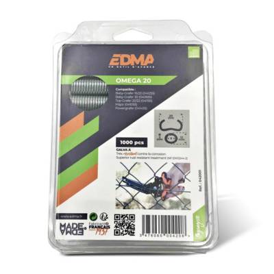 Agrafe OMEGA 20 galva A - Gedimat - EDMA