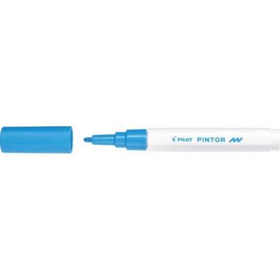 Marqueur à pigment PINTOR, fin, bleu clair - PILOT