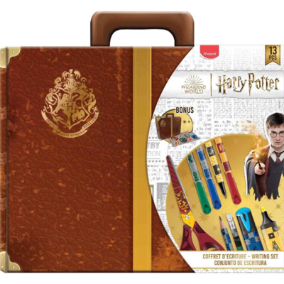 Kit de dessin HARRY POTTER, 13 pièces, mallette - Maped