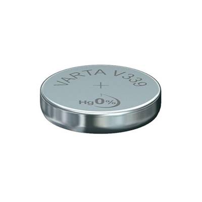 Pile oxyde argent pour montres V339 SR614 1,55 Volt - VARTA