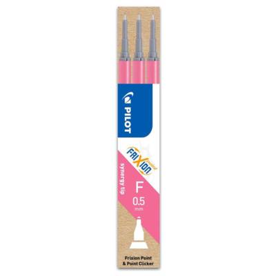 Set de 3 Recharges friXion Point (BLS-FRP5) Pointe Fine Rose - PILOT