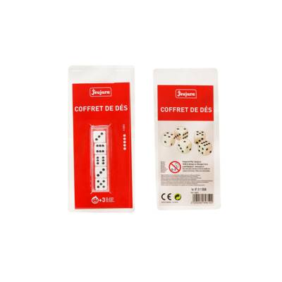 Coffret de 5 dés (16 mm) - JEUJURA