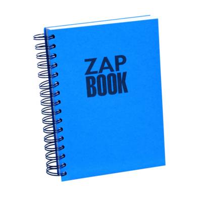 Zap book Bloc RI 14,8x21 Uni 80g 160 feuilles blanches Coloris de couverture aléatoire - CLAIREFONTAINE