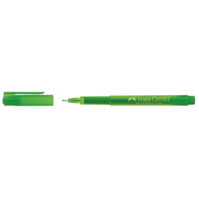 Stylo feutre Fineliner Broadpen pointe large vert herbe - Faber-Castell