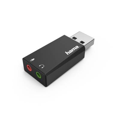 Carte son USB "2.0 Stéréo" - HAMA