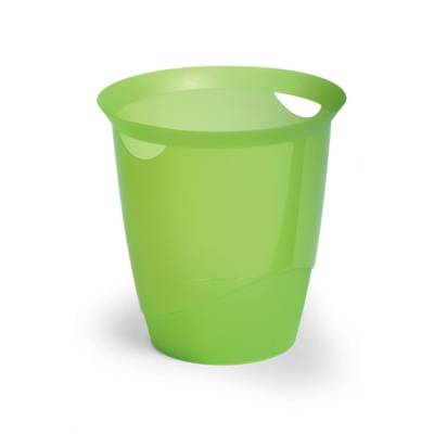 Corbeille à papier TREND 16 litres Vert tilleul - DURABLE