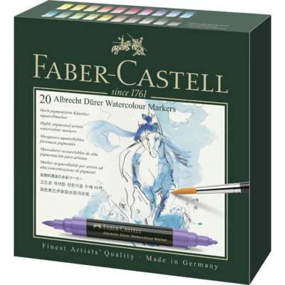 Marqueur aquarelle ALBRECHT DÜRER, étui de 20 - FABER-CASTELL