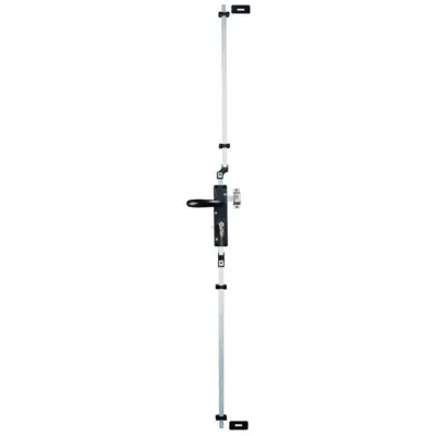 Serrure multipoints Multireverso TIRARD pour volet et porte garage - Alu blanc - Carré 7 Profil EU - WG591010Q - TIRARD et BURGAUD