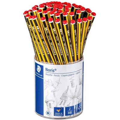 Crayon de papier Noris, hexagonal, pot de 72 - STAEDTLER