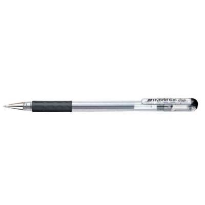 Stylo roller à encre gel Hybrid Gel Grip K116 Trait 0,3 mm Noir - Pentel
