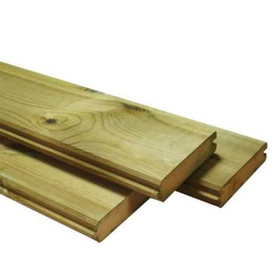 Lame intermédiaire Pin du Nord - 34 x 145 x 1920 mm - vert - Gedimat - DEBARGE