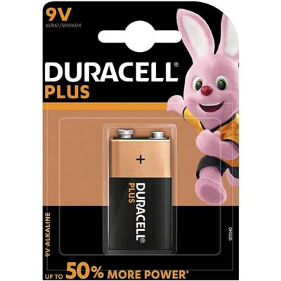 Pile 9V 6LR61 Alcaline MN1604 - DURACELL