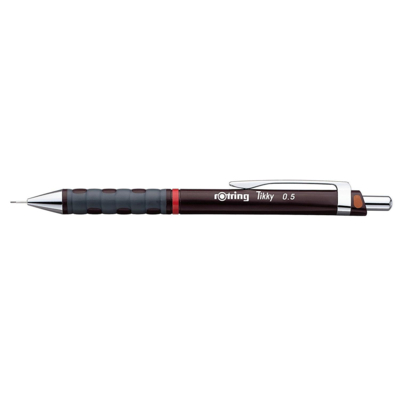 Porte-mines Fin Tikky 0,5 mm Rouge Vin - Rotring