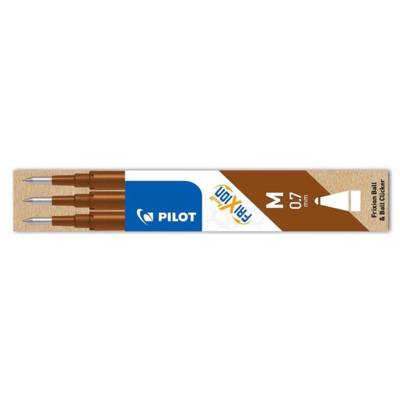 Set de 3 Recharges friXion Ball (BLS-FR7) Marron - PILOT