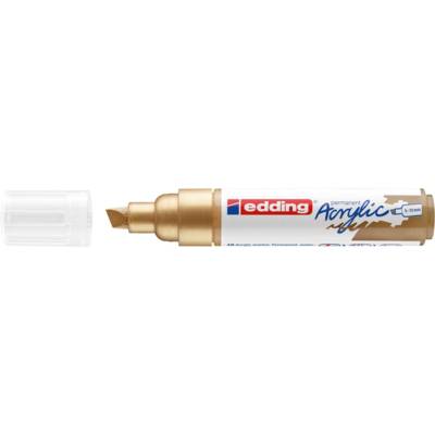 Marqueur acrylique large 5000 Or précieux 5-10 mm - EDDING